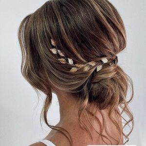 Bridal Gold Vine Hair Accessory